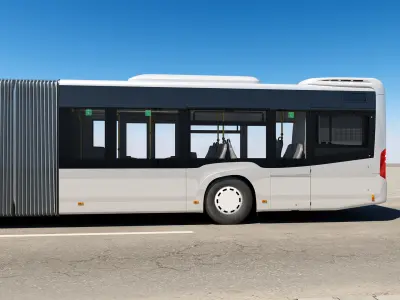  Articulated City Bus 