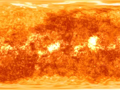 Full CG Sun 3D model
