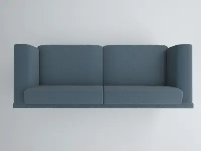 MUUTO Rest Sofa larg 3D model
