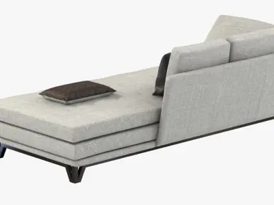 Roche Bobois littoral sofa 3D model