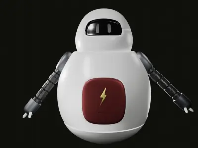 Floating Robot 3D model