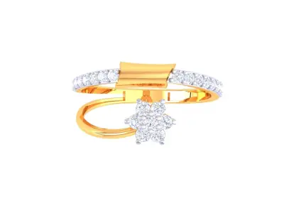 Delicate Ring - 42 3D print model