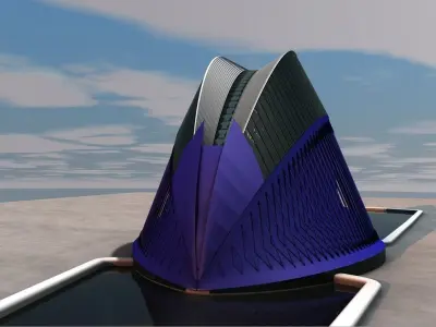 Agora and Bridge City arts and Science 3D model