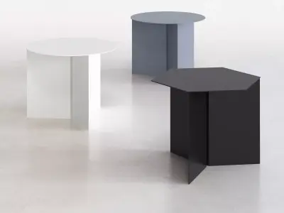 Slit Table Free 3D model