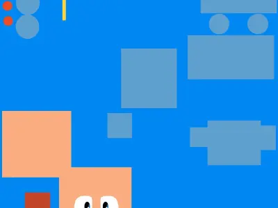 Classic Megadude - lowpoly 3D model