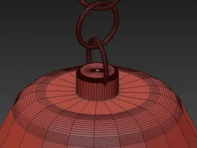 Uttermost Sabina 3 Light Pendant 3D model