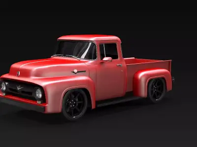 F-100 Custom 3D model