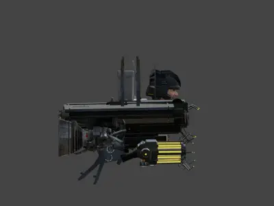 carrier astro toilet 3D model