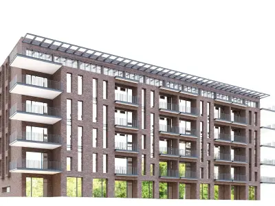 Building 06 3D model purchase