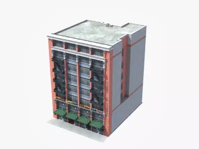 Downtown Office Apartment 3D model