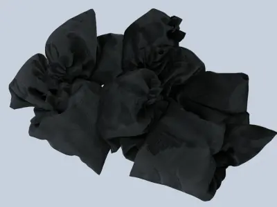 Textured Garbage Bags 3 3D model