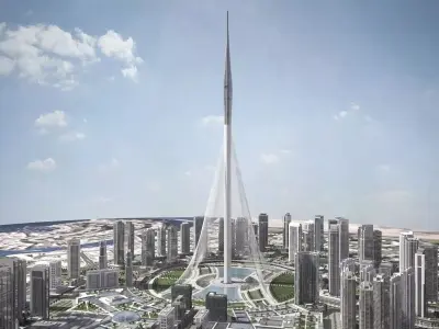 Dubai Creek Harbour 3D model