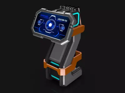 Sci Fi Computer 3D model