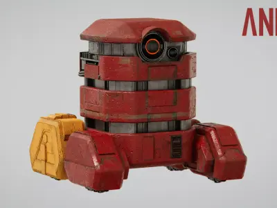 B2EMO Droid - Star Wars Andor 3D model