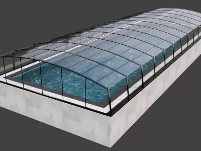 SWIMMING POOL NO108 A 3D model