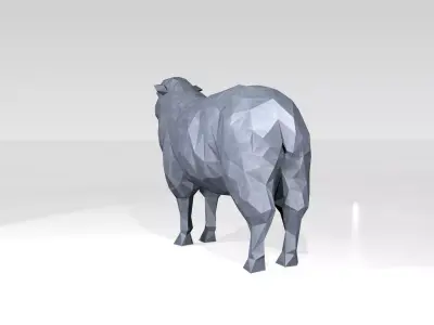 Sheep Low Poligonal 3D model