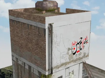 1 Marla House Low-poly 3D model