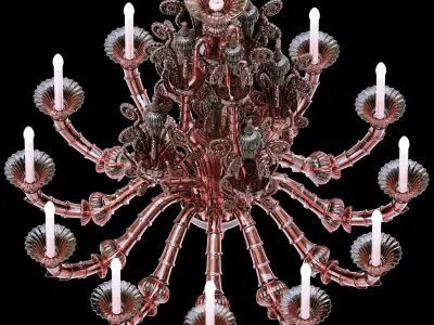 Wired Custom Lighting Adele 3D model