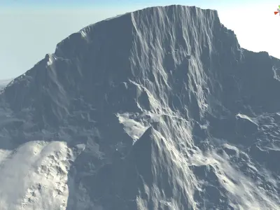Massive Mountain 3D model
