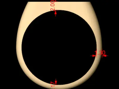 You can ring Free 3D print model