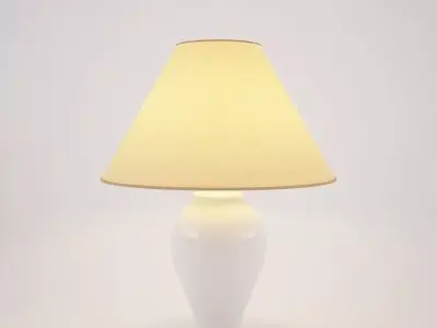 Porcelain Table Lamp 3D model