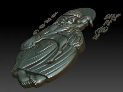 Saint Spyridon of Trimyphus 2 3D print model