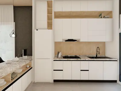 Superlink Terrace Living 3D model