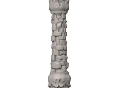 Column 3 3D print model purchase