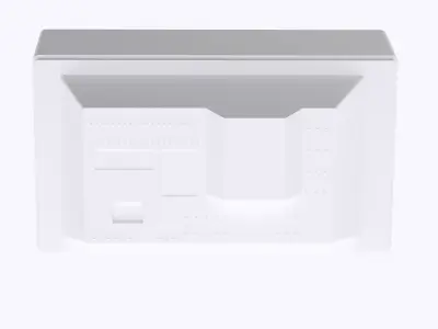 miniature Retro TV  3D print model