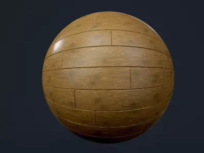 Wood Floor Planks Seamless PBR Texture Texture get