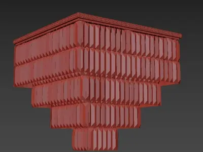 Chandelier Avellino E 1 2 75 100 G 3D model