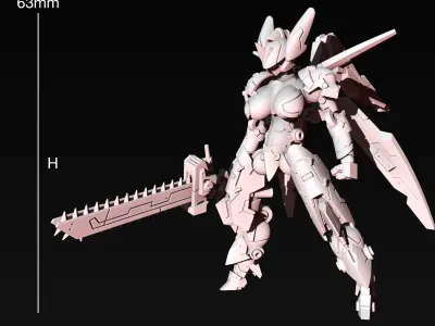 SA-7 Sunbird 3D print model