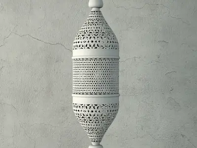 Mila Cylinder Pendant Light 3D model