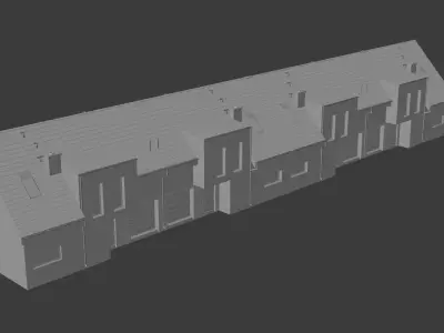 family house - 3dmodel  3D model