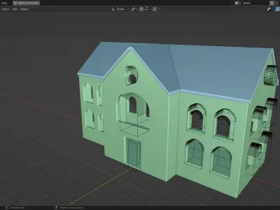 House for birds Birdhouse 3D model