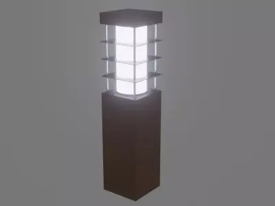 Garden lamp 3D model