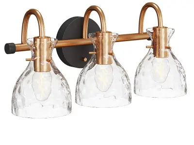 Almine-3 Armed Sconce by Corrigan Studio 3D model