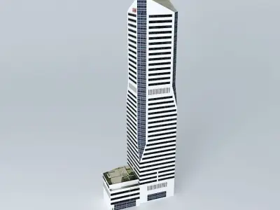 Central Plaza One Free 3D model