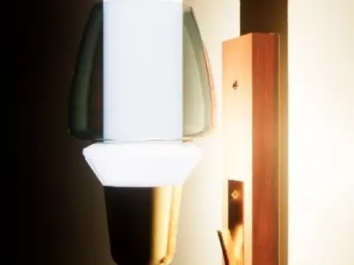 DANISH VINTAGE SCONCE 3D model