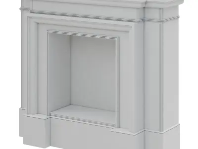 Dantone Home fireplace 3D model