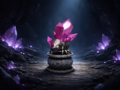 Crystal Bug Controller Stand 3D print model