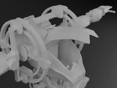 Avatar AMP suit Exoskeleton Robot Low-poly 3D model