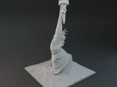 Statue of Liberty 3D print model