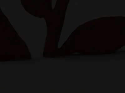 Leafy Branch Model Pack with HighQuality PBR Textures Low-poly 3D model