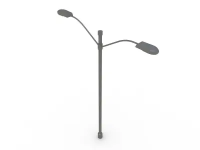 Streetlight 2 street lamp 3D model