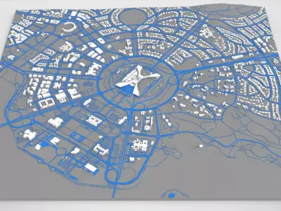 Capital Hill Australian Capital Territory Canberra 3D model
