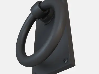 Gate Ring Handle 3D model