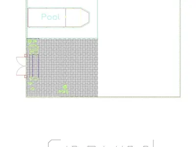 Modern Garden House 3D model