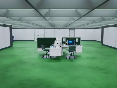 Severance Lumon Office 3D model 3D model