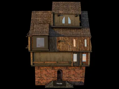 kit house 3D Model Pack
